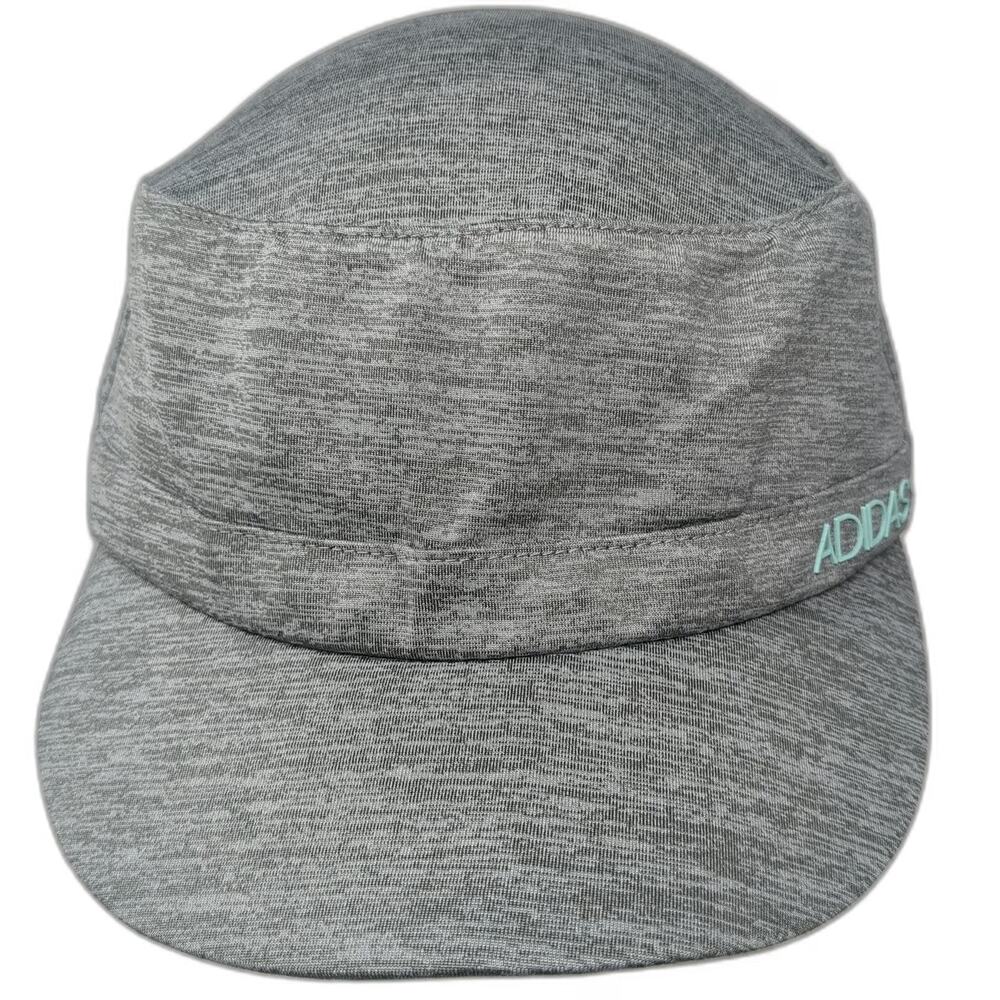 Adidas Army Cap Gray One Size Strapback Heathered Lightweight Side Logo Hat